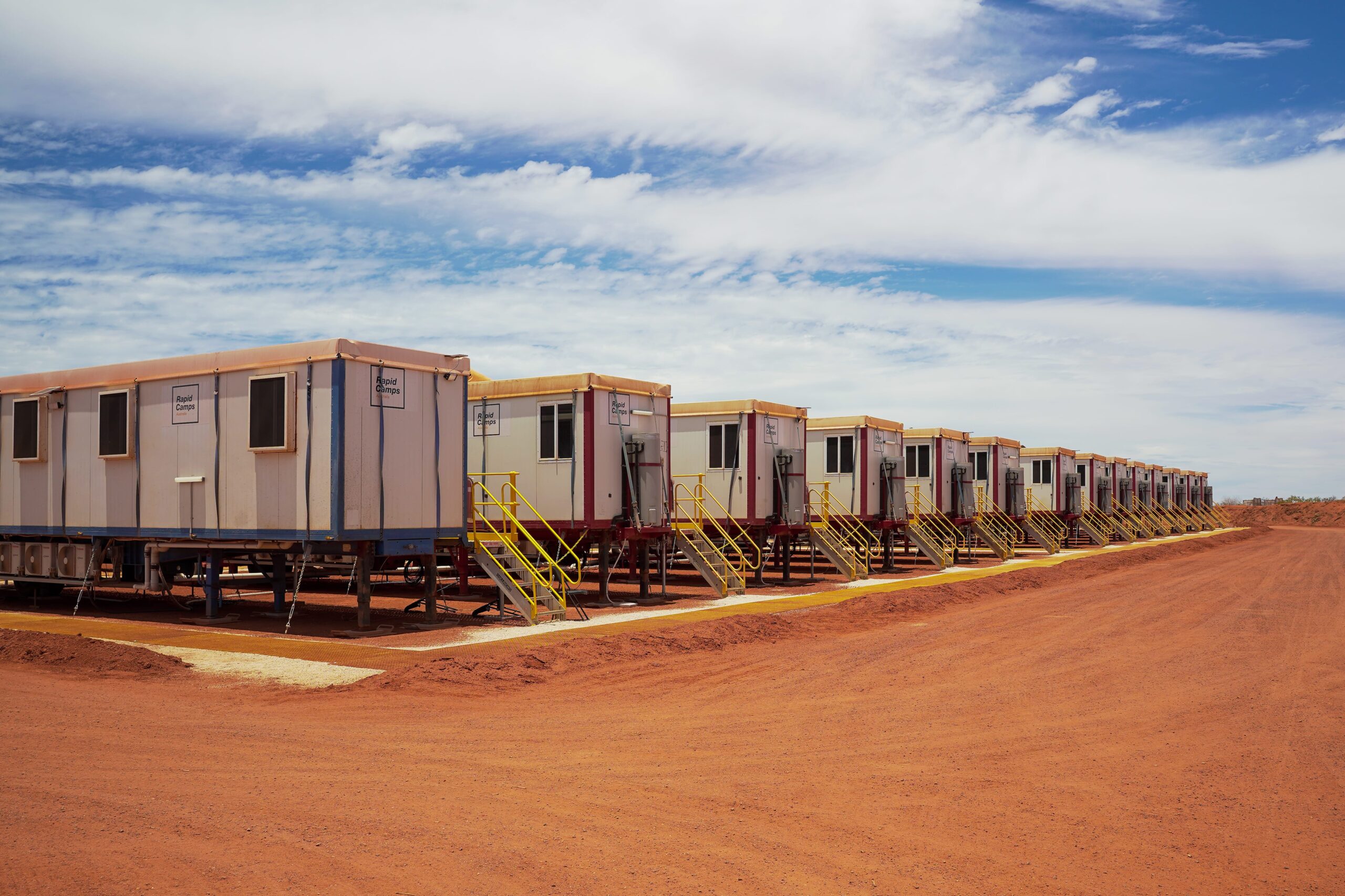 Provided Camping - توفير المخيمات للمواقع النائية